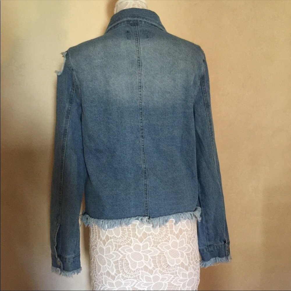 Denim jean jacket - Picture 3 of 4